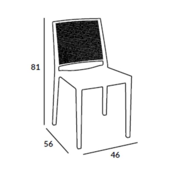 Grid sedia polipropilene - immagine 5