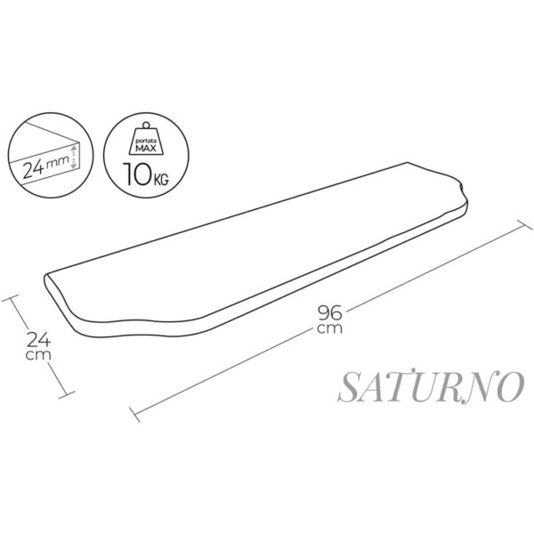 Saturno mensola - immagine 3